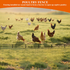 Promitop easy-install fencing for simple landscape decorating.