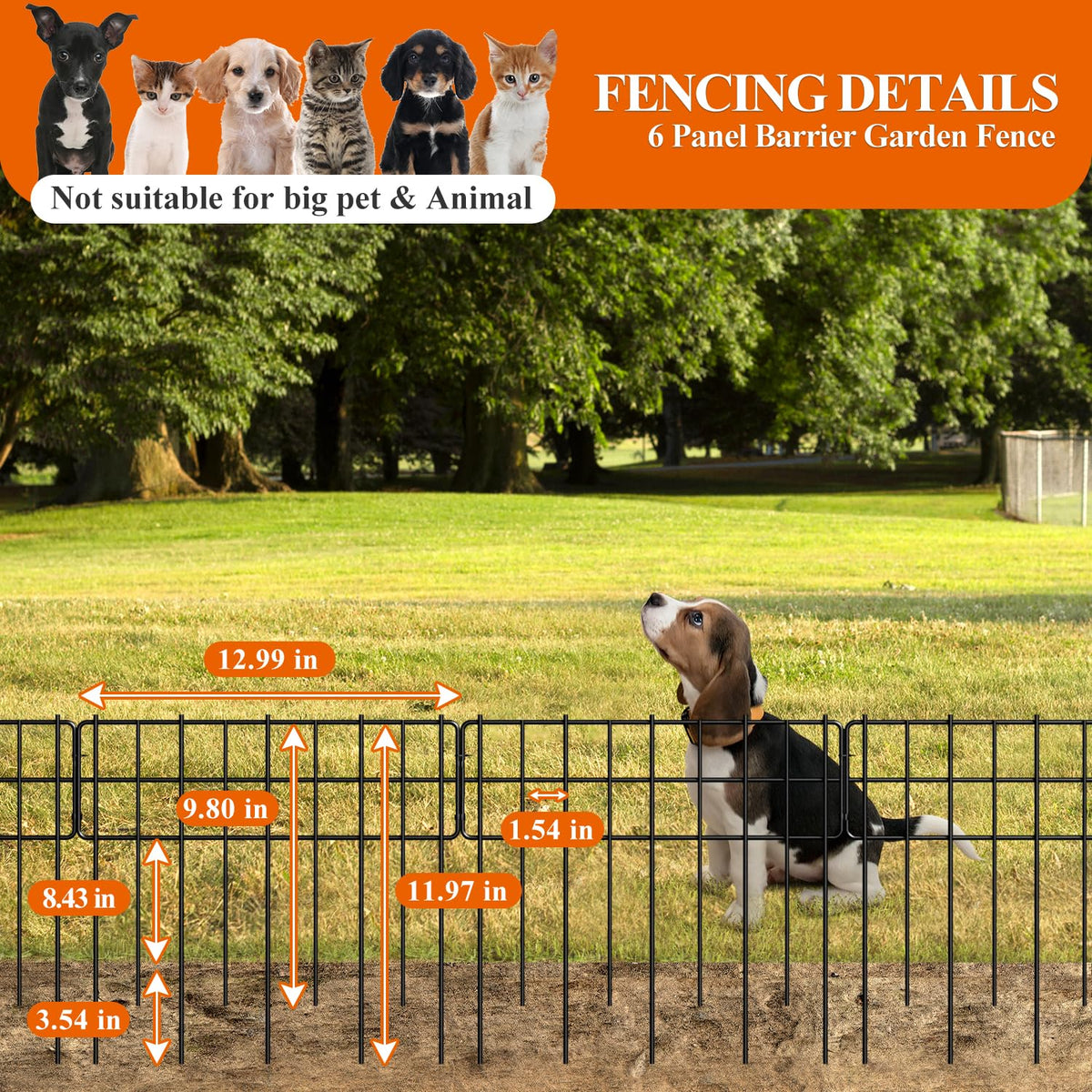 Promitop garden border fence shows versatile decorative edging.
