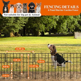 Promitop garden border fence shows versatile decorative edging.
