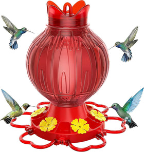 Promotion Love hummingbird feeder with top-fill wide-mouth for easy refills.
