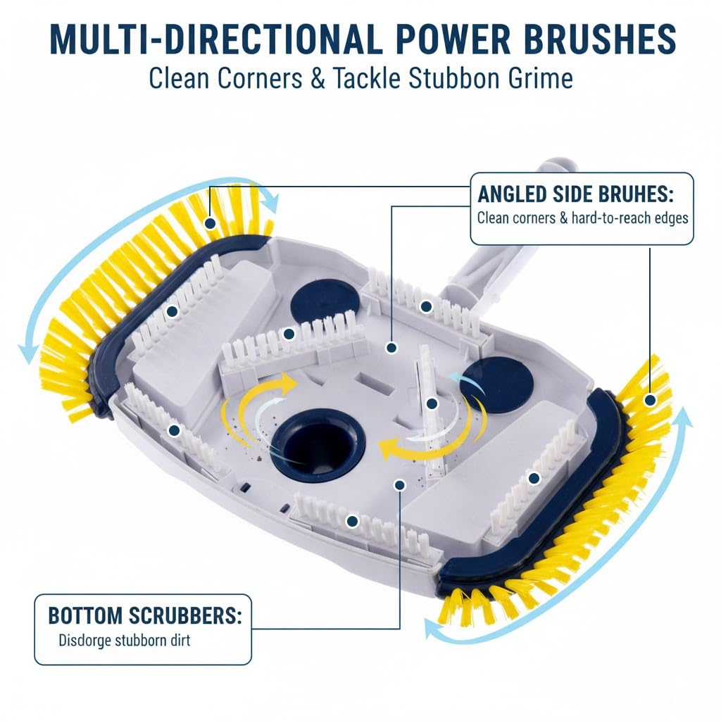 Promotus weighted head durable ABS construction resists sun and water exposure.