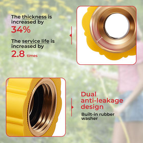 Pronese 3-4in GHT thread compatibility with garden systems