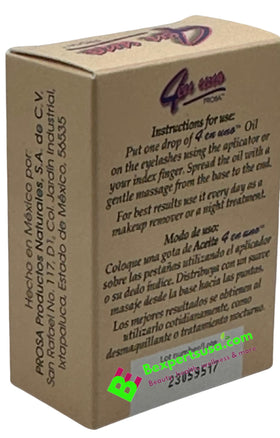 Prosa 4-in-1 lash oil closeup highlights lightweight formula.