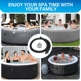 PROSOCOOL replacement hose supports Lay Z Spa, Coleman and Intex compatibility.
