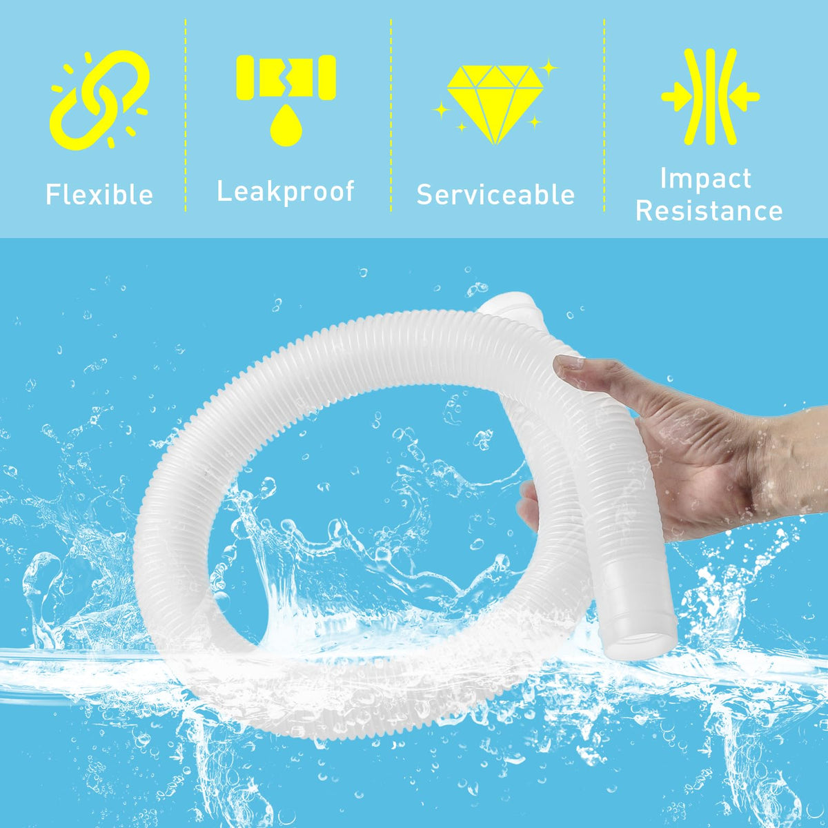 PROSOCOOL skimmer hose easy installation reduces maintenance time