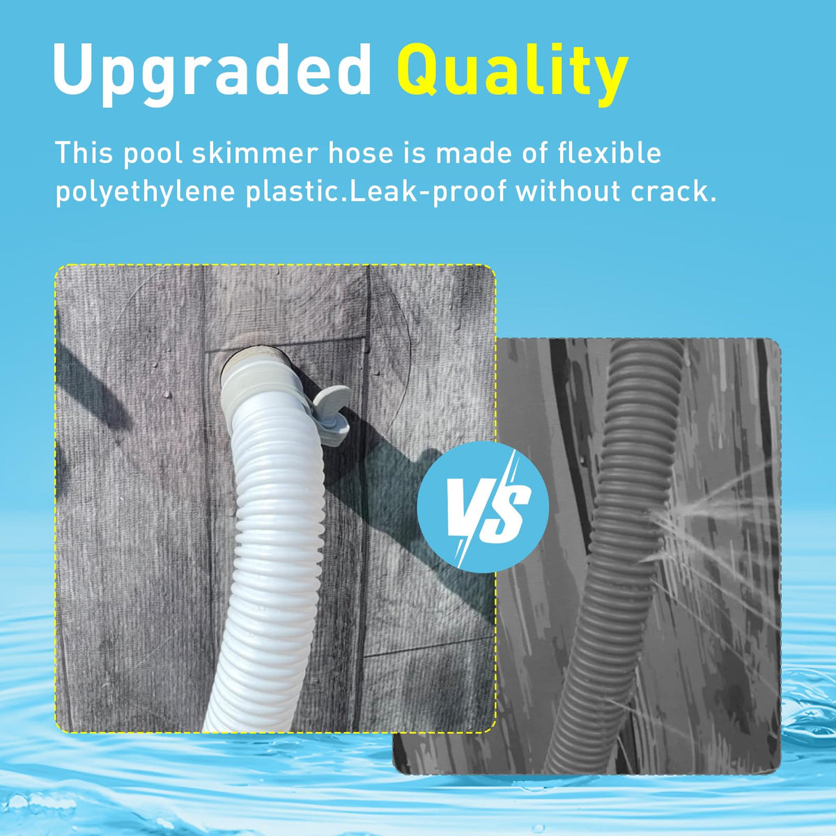 PROSOCOOL spiral-wound hose design adds flexibility during setup