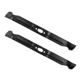 Prosentuo 742P05642 mulching blade side view for cleaner clippings and even lawn appearance.