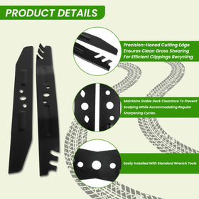 Prosentuo AB2101D compatibility image illustrates 21-inch EGO mower fit.