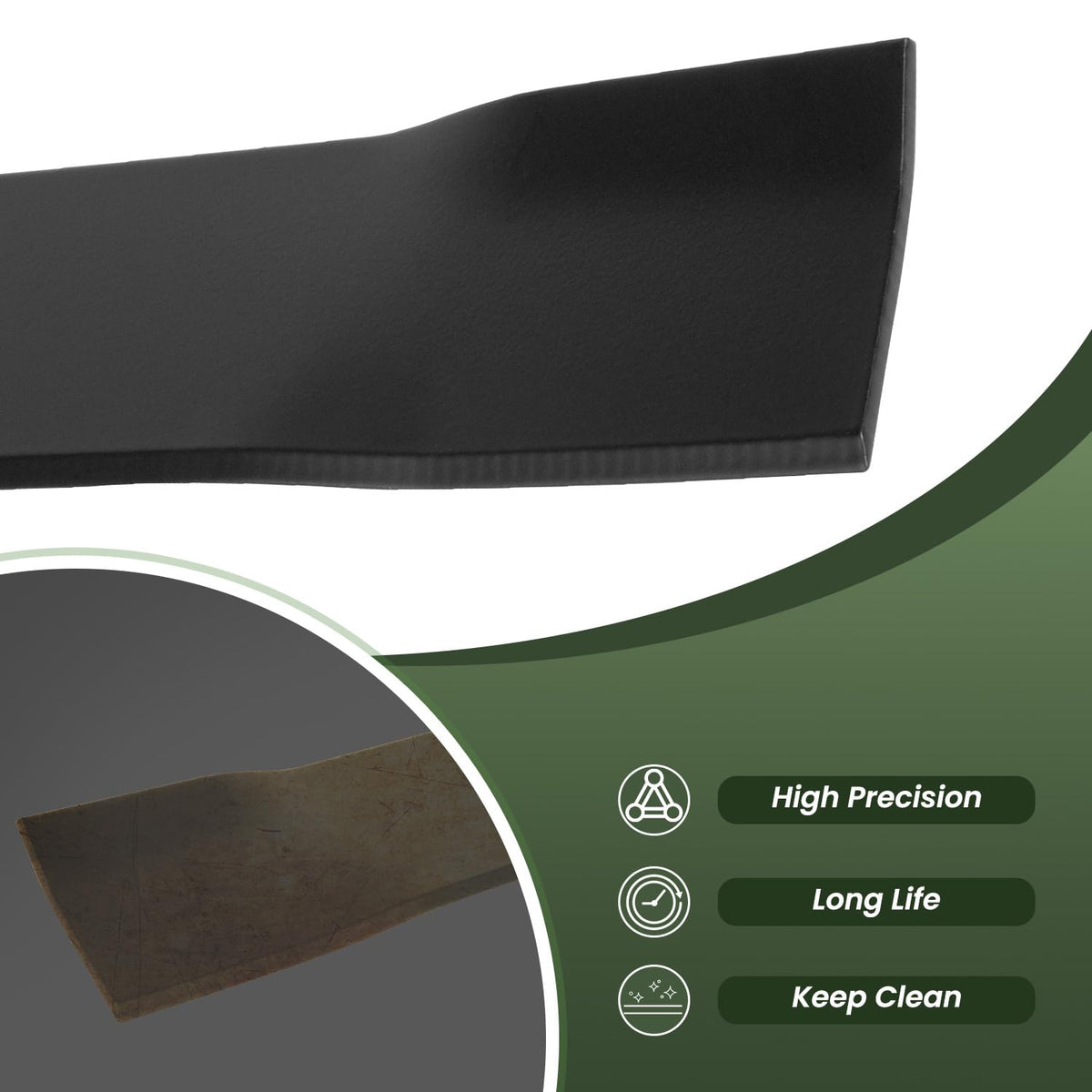 Prosentuo AC04020 blade micro-cut mulch creates finer yard clippings