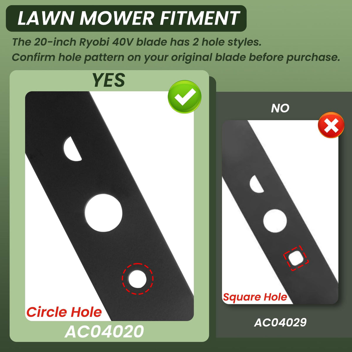 Prosentuo AC04020 blade powder-coated finish resists moisture and corrosion
