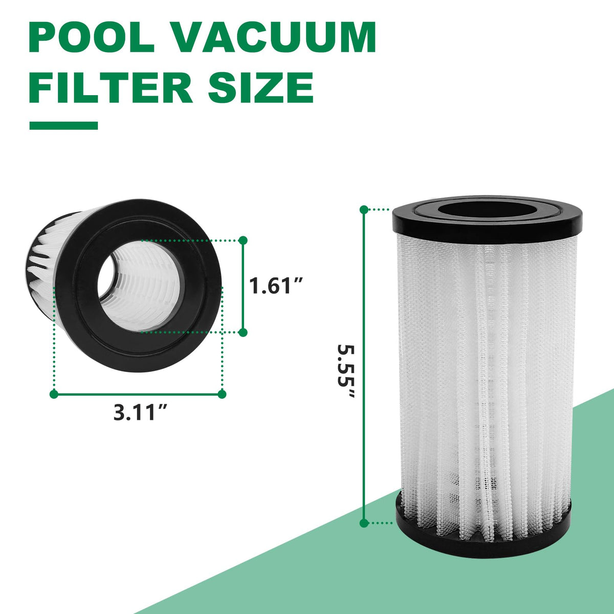 PROSOCOOL energy filter element R0374600 side view demonstrates compact form factor