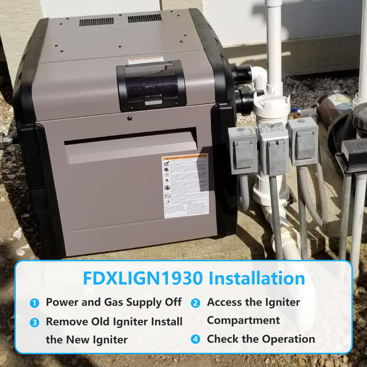 PROSOCOOL FDXLIGN1930 compatibility diagram with Hayward H-Series, simple retrofit