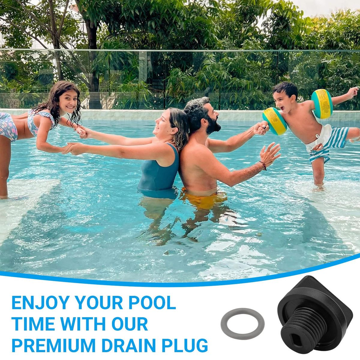 PROSOCOOL O-ring included helps seal and protect pool equipment during service.