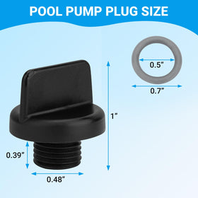 PROSOCOOL U178-920PZ with O-ring prevents leaks during service and winterization.