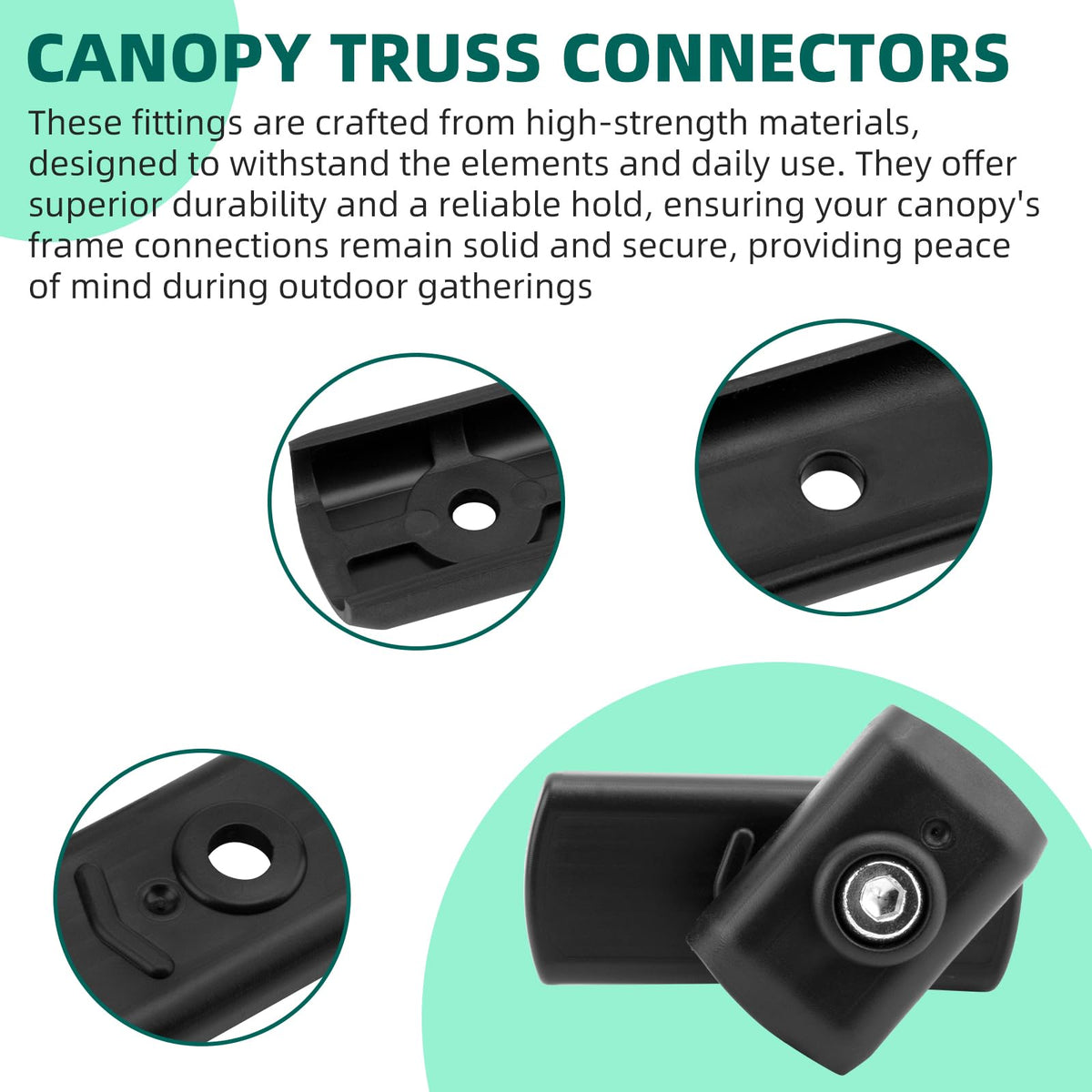 PROSOCOOL universal fit connectors for Coleman and Ozark Trail canopies