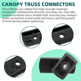 PROSOCOOL universal fit connectors for Coleman and Ozark Trail canopies