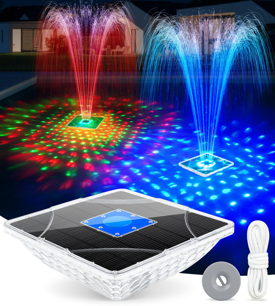 Prosplash Solar Pool Fountain water jet for vibrant daytime display and circulation