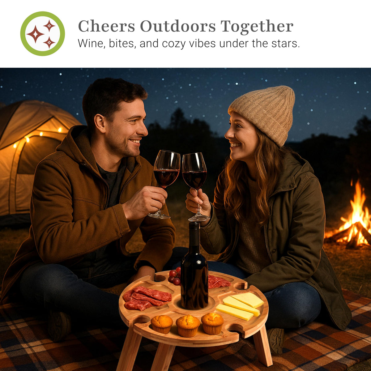 Prosumer's Choice camping mini picnic table ideal for quick setup.