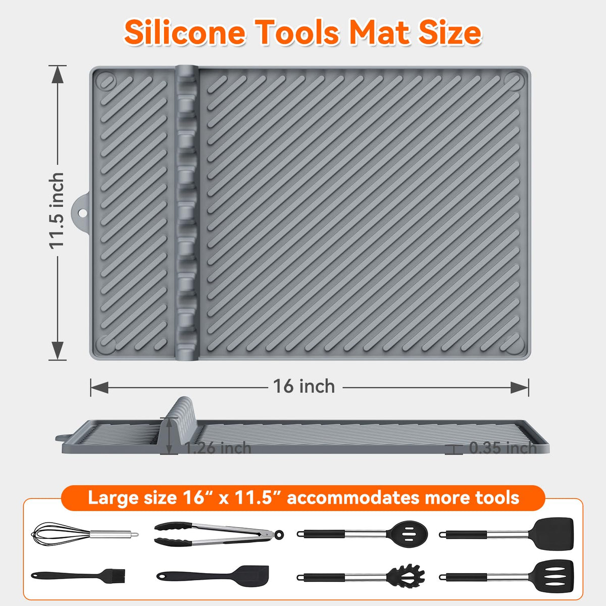 Protebox raised textured surface prevents slipping and grease splatter