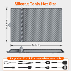 Protebox raised textured surface prevents slipping and grease splatter