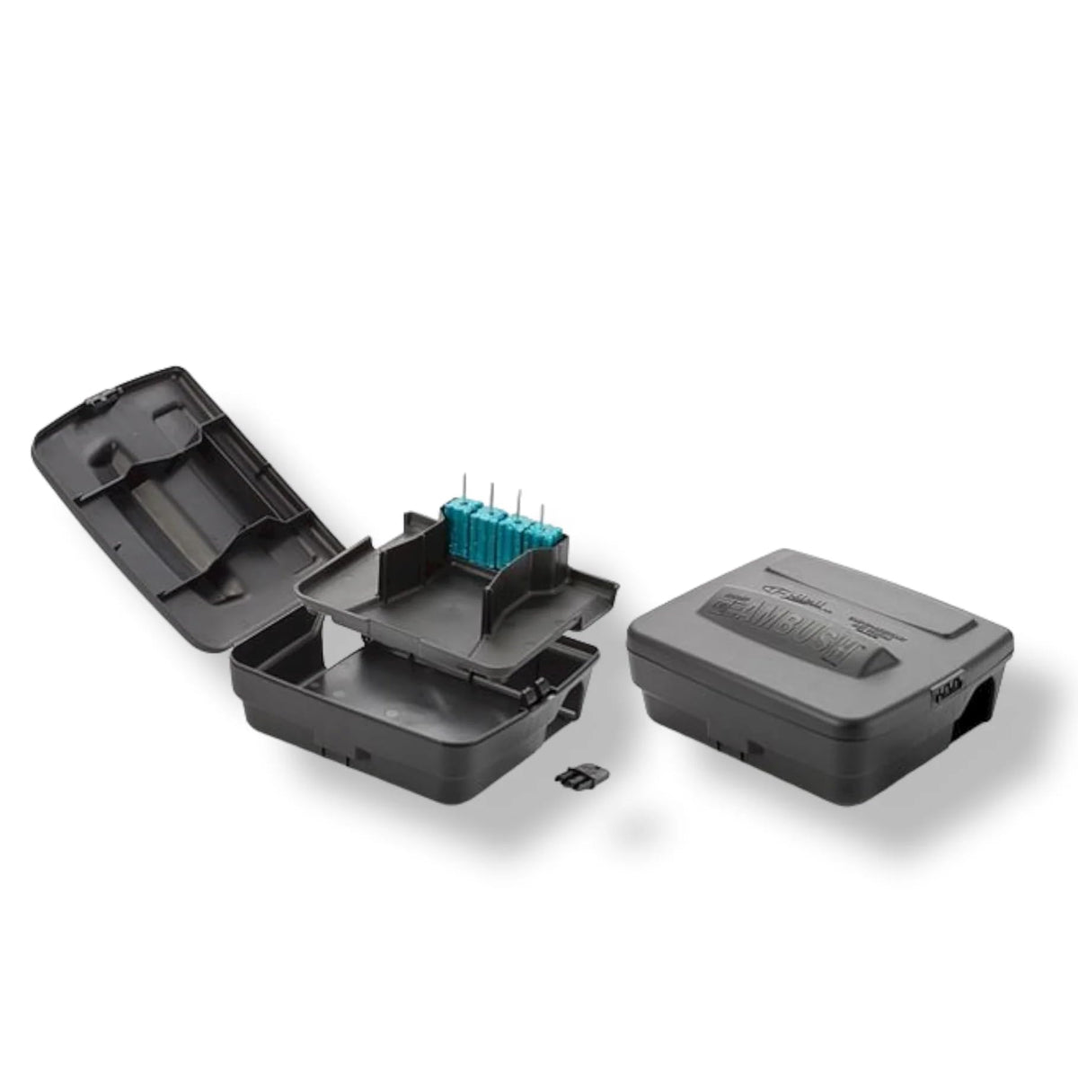 Protecta EVO Ambush base setup shows compact low-profile design for tight spaces.