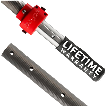 ProTuff 12ft pool pole extended for deep-clean reach with secure locking.