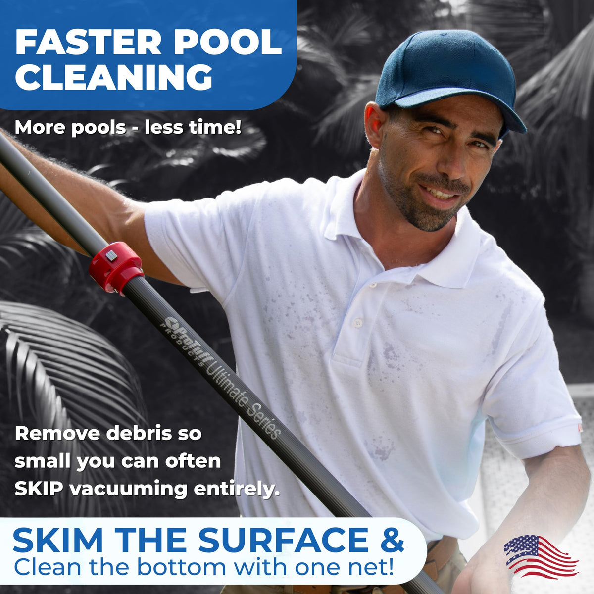 ProTuff spa silt net on-site repairs enable rapid part swaps
