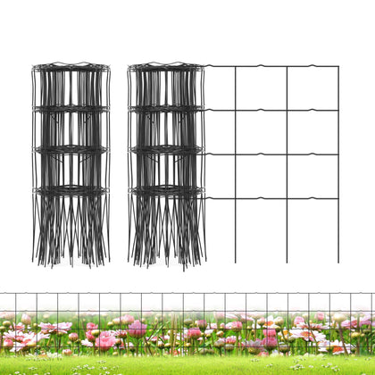 PROWORX decorative garden fence border rolls full view showing 40 ft edging