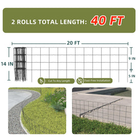 PROWORX garden edge border defining flower beds and paths