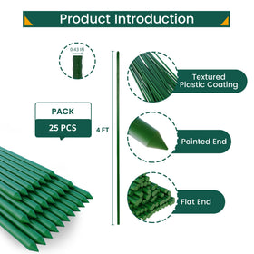 PROWORX sturdy construction resists wind, supporting tall plants