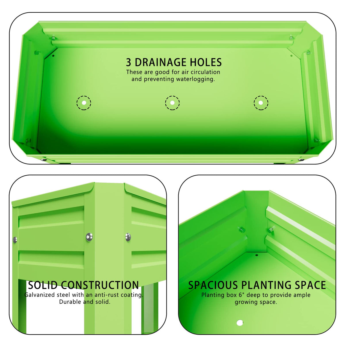 PROXRACER elevated garden bed compact footprint ideal for small patios.