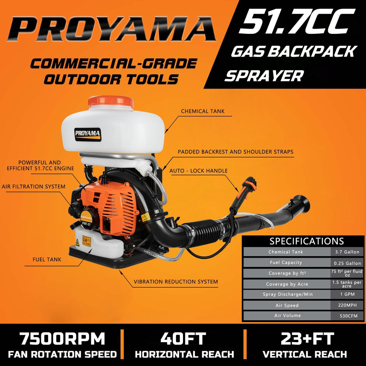PROYAMA high-pressure fogger nozzle delivers precise liquid spray