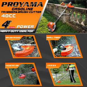 PROYAMA included safety gear protects eyes, ears, and hands.