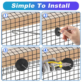 Prozilon weather resistant clips withstand harsh conditions for long lasting use