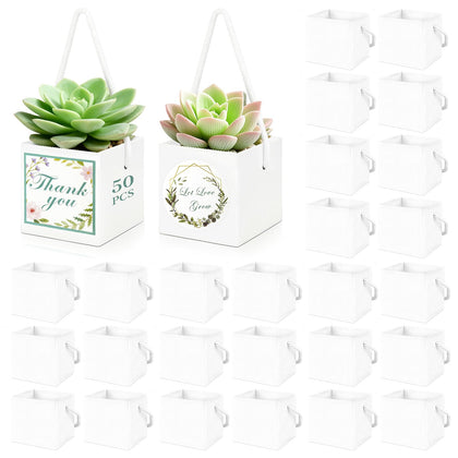PrreDeACCE succulent wrap bags assembly demonstrates quick setup for 2.5 inch pots.