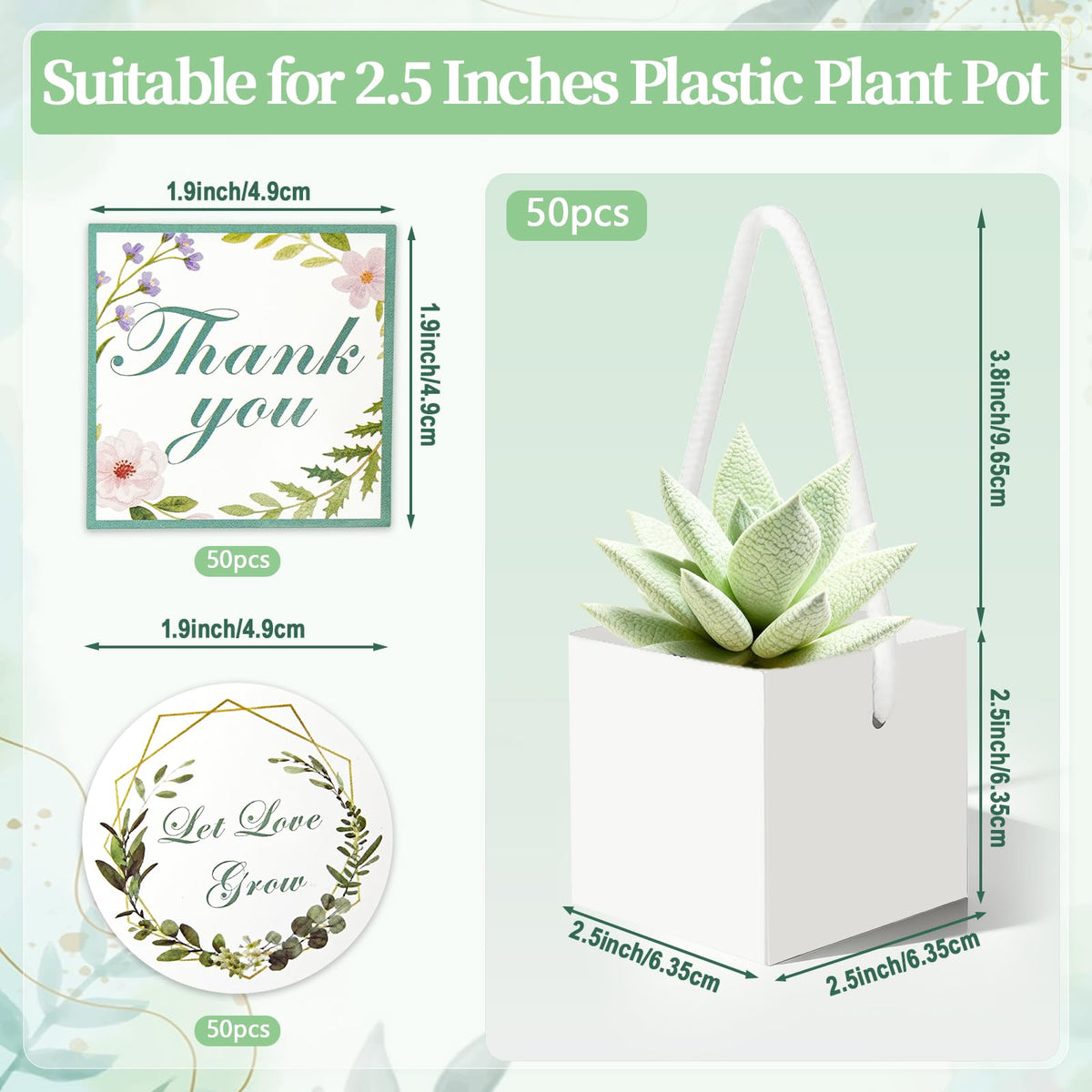 PrreDeACCE wrap bags with soft rope handles for easy gifting.