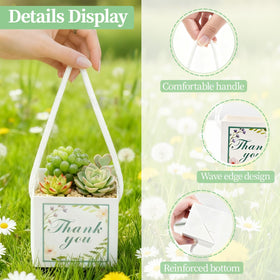 PrreDeACCE 'Thank You' stickers included for personalized plant gifts.