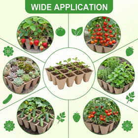 Prudiut indoor outdoor seed starting kit supports flexible propagation