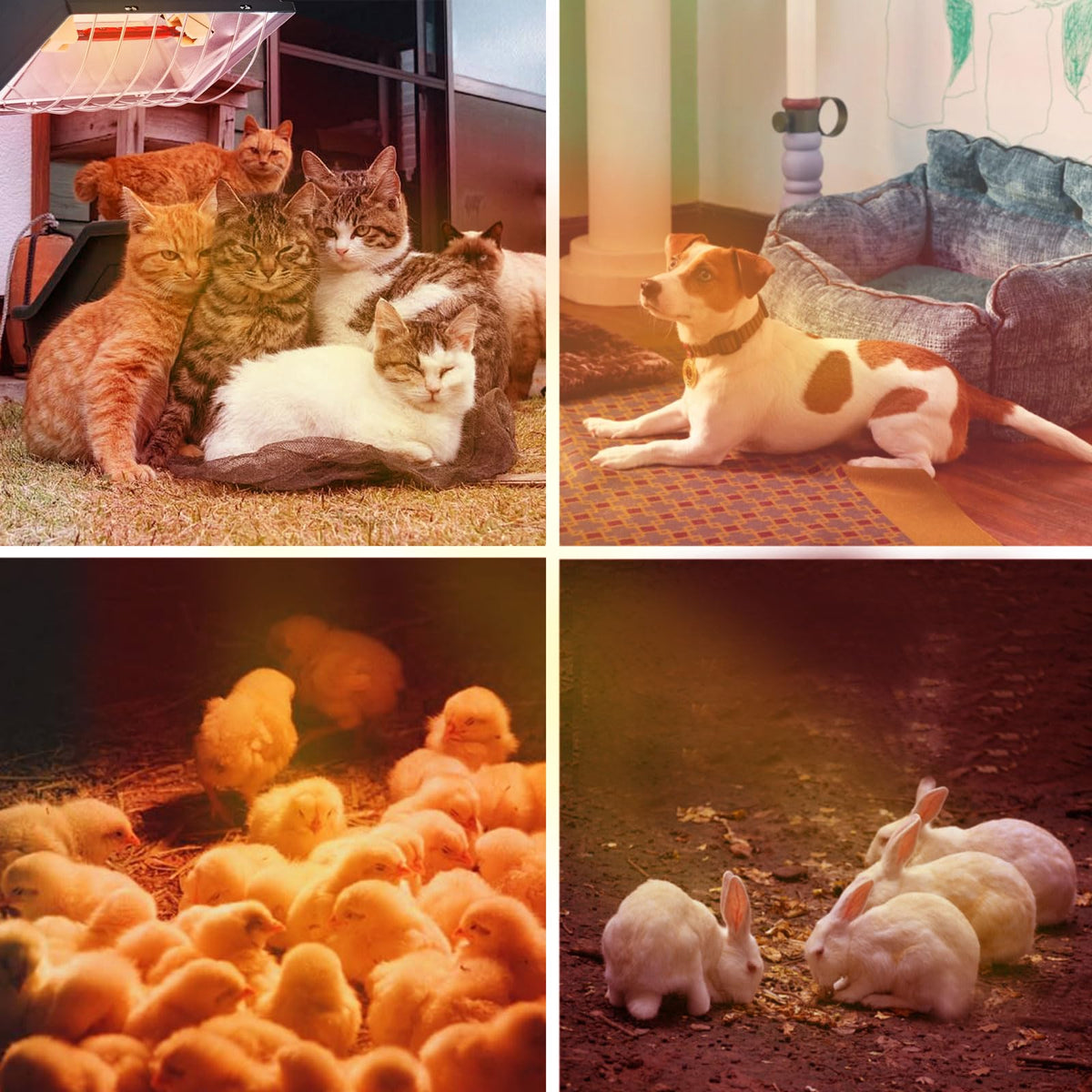 Prukbiar infrared warmth remains gentle for poultry habitats during cold weather