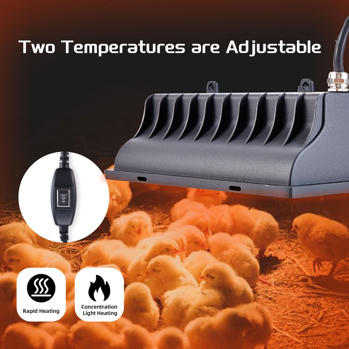 Prukbiar 9.84 ft cord reaches power sources without clutter