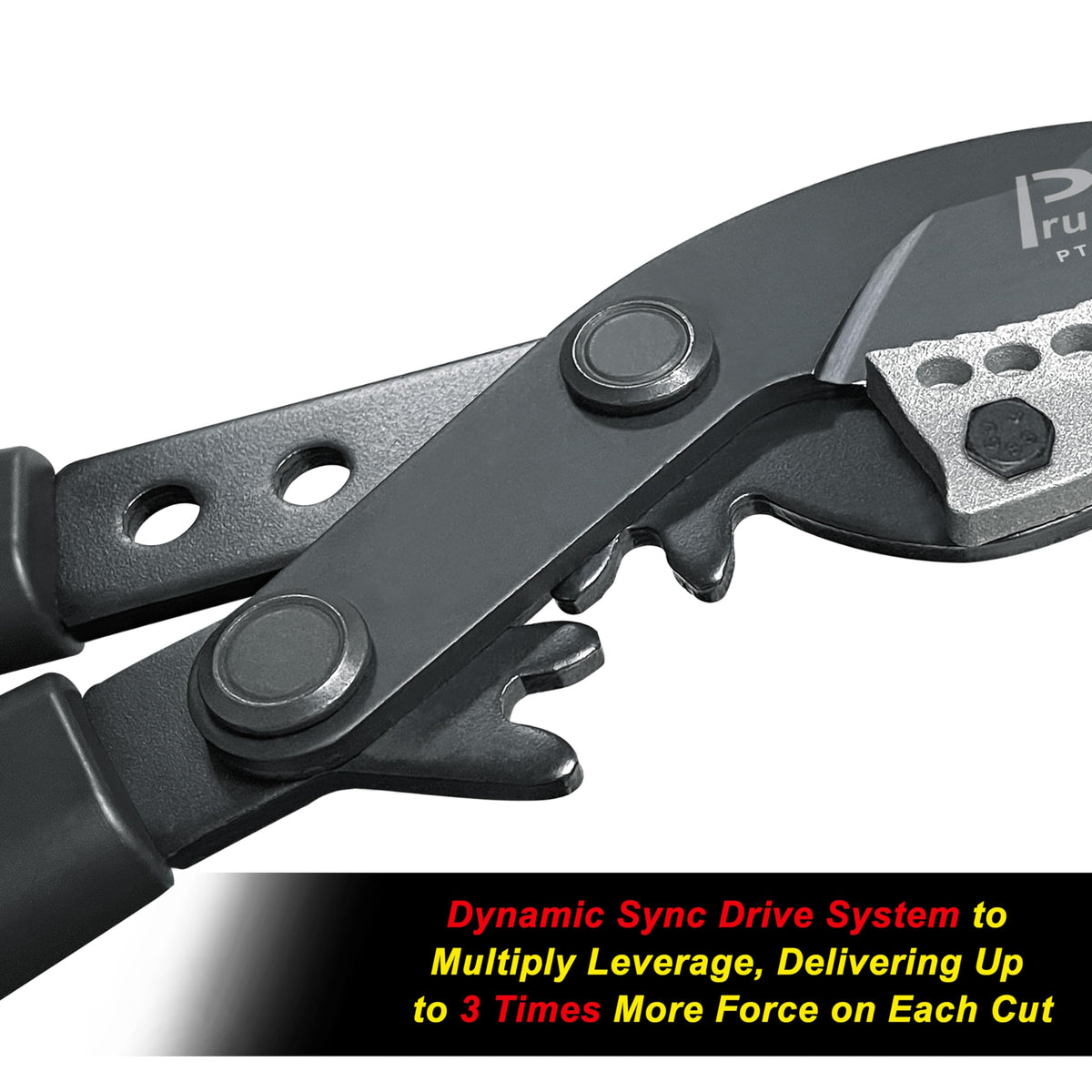 Prunrt loppers feature a hardened anvil blade for lasting sharpness.