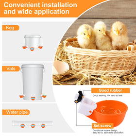 Durable PP material ensures long-lasting performance in outdoor coops