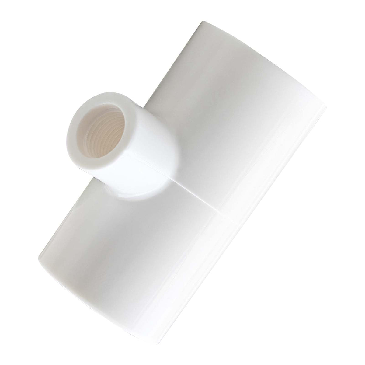 Psarnuk chicken waterer tee fittings assembly shows a leak-free connection for poultry drinkers