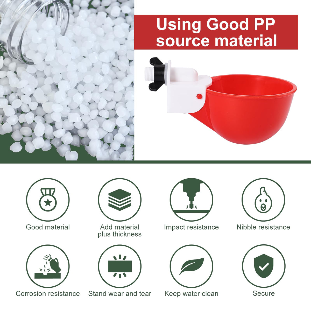  Psarnuk perforated drill bit included for simple setup.