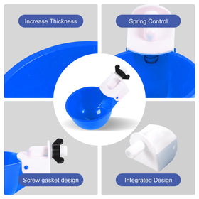 Psarnuk waterer cups durable-pp-material ensures long lasting performance
