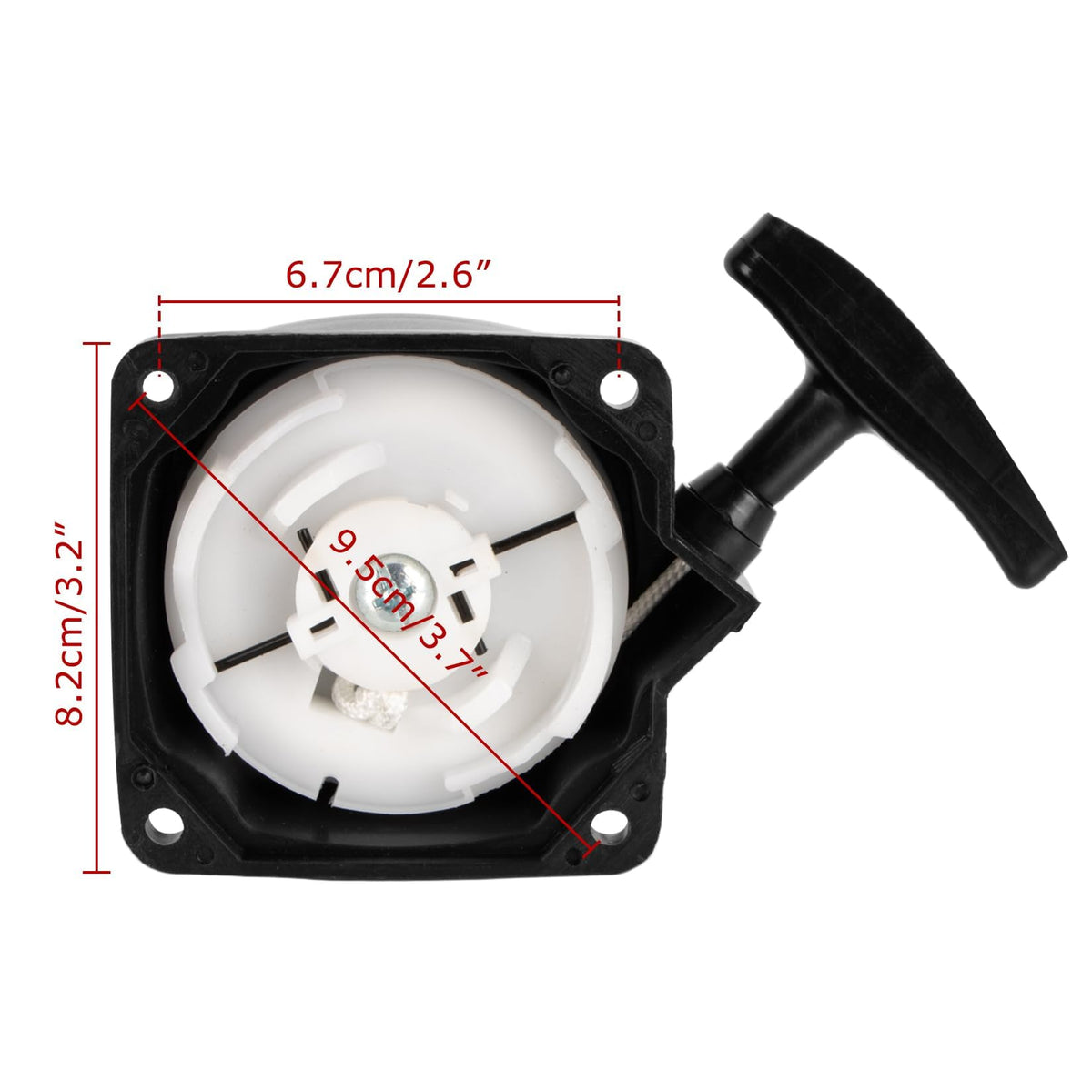 PSLER recoil starter demonstrates compatibility with Earthquake E43 engines.