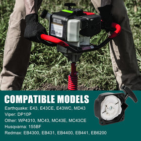 Durable PSLER recoil starter built from sturdy materials for longer life.