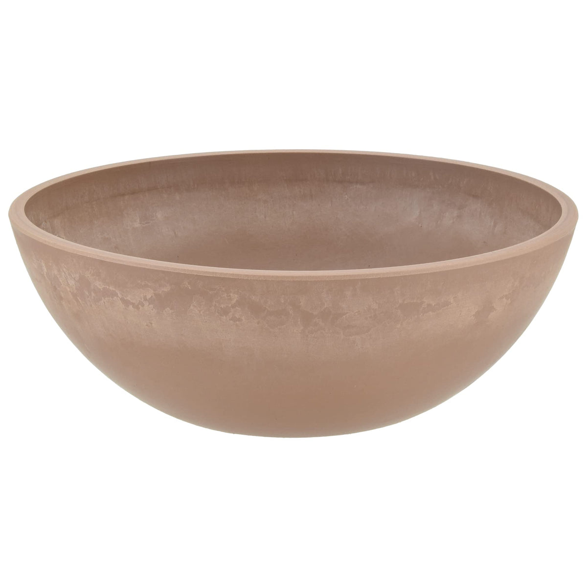 PSW Garden Bowl 8-inch side view showcasing lightweight, weather-resistant outdoor use.