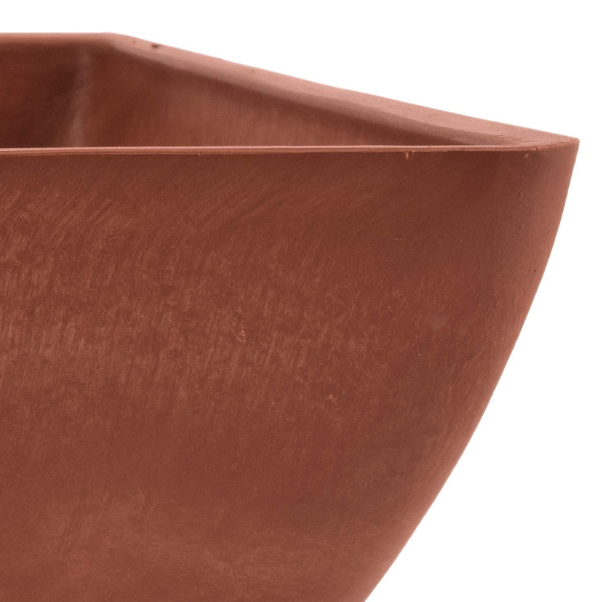 PSW Pot Collection drillable planter, top view, customizable drainage for plants.