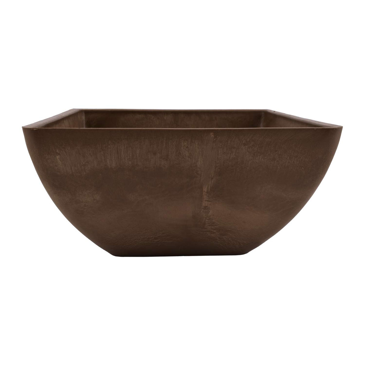 PSW Pot Collection square planter indoor display shows stylish, lightweight design.